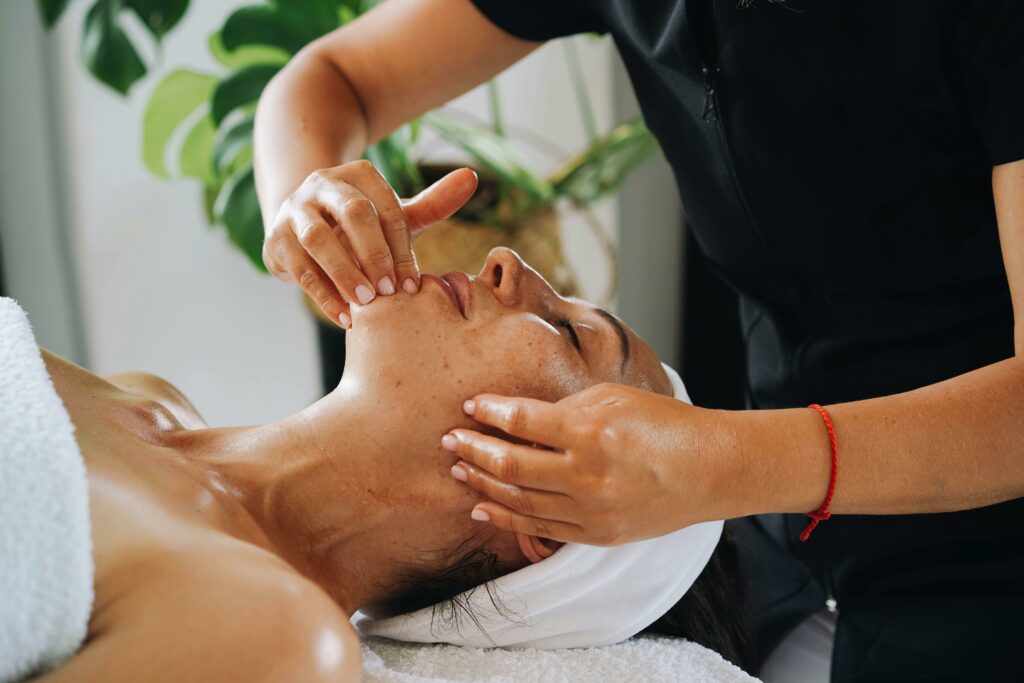 drainage lymphatique visage 